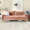 Picture of HENRY 3 Seater Sofa (Rose Velvet)