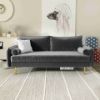 Picture of HENRY 3+2 Sofa Range *Grey Velvet