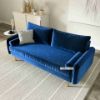 Picture of HENRY 2 Seat Sofa *Space Blue Velvet