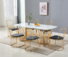 Picture of MARBELLO Marble Top 7pc Dining Set