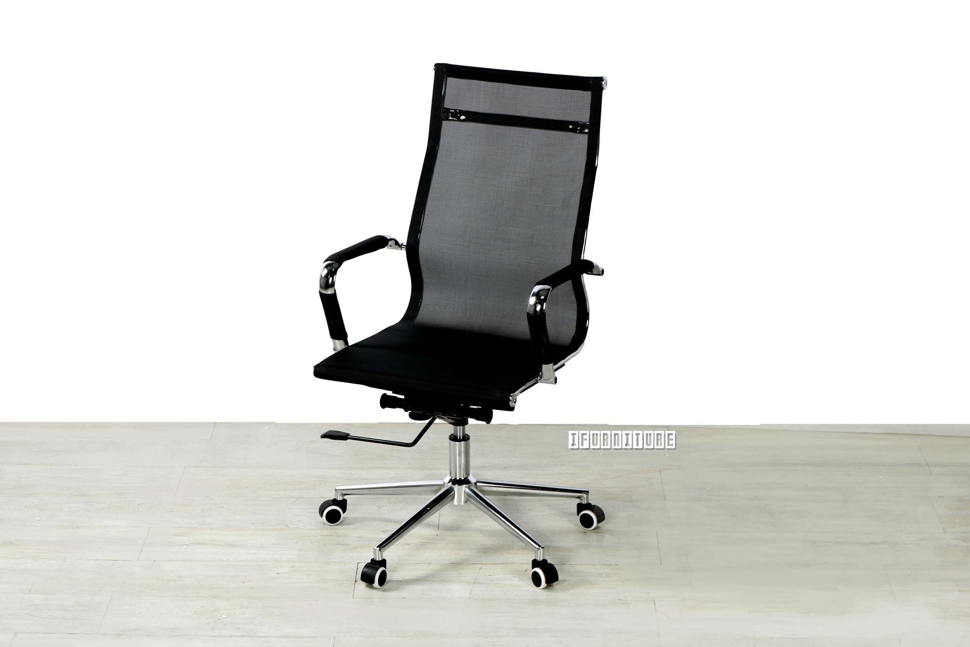 REPLICA EAMES High Back Chair *Black Mesh