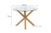 Picture of POLO Glass 100/120 Round Dining Table