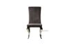 Picture of AITKEN Stainless Frame Velvet Dining Chair (Dark Grey)