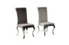 Picture of AITKEN Stainless Frame Velvet Dining Chair (Dark Grey)