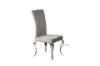 Picture of AITKEN Stainless Frame Velvet Dining Chair (Light Grey)