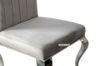 Picture of AITKEN Stainless Frame Velvet Dining Chair (Light Grey)