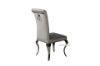 Picture of AITKEN Stainless Frame Velvet Dining Chair (Light Grey)