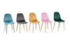 Picture of OSLO Velvet Dining Chair - Blue