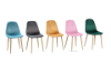 Picture of OSLO Velvet Dining Chair - Gold