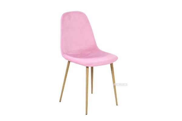 Picture of OSLO Velvet Dining Chair - Pink