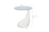 Picture of JUPITER Fiber Glass Side Table (White)