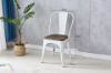 Picture of TOLIX Replica Dining Chair With Solid Rustic Pine Wood (White)