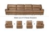 Picture of STARC Modular Power Recliner Sectional Sofa with Console (Air Leather in Sandstone Colour)