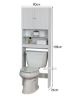 Picture of RIPLEY 166cmx60cm Over Toilet Storage Unit