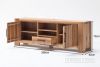 Picture of CARDIFF 206 TV Unit Solid European Wild Oak & Made in Europe