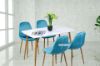 Picture of OSLO 5PC Dining Set (Blue Velvet)