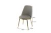 Picture of SYNE Gold Legs PU Dining chair *Grey