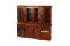 Picture of DROVER Blackwood 4 Door Buffet and 4 Door Solid Pine Hutch - 4 Door Hutch