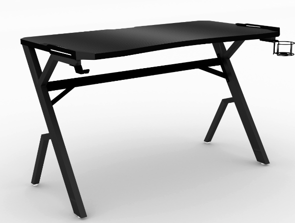 Picture of BLIZZARD 120x65 Gaming Desk with LED Light