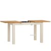 Picture of COCAMO RA 1.2M-1.6M/1.6M-2.0M Oak Top Extending Dining Table (Grey)