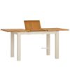 Picture of COCAMO RA Oak Top Extending Dining Table (Grey) - 1.2M-1.6M