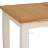 Picture of COCAMO RA Oak Top Extending Dining Table (Grey) - 1.2M-1.6M