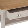 Picture of COCAMO 90 Oak Top 2 Drawer Large Coffee Table *Grey