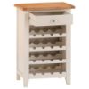 Picture of COCAMO Oak Top 1 DRW Wine Cabinet (Grey)