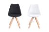 Picture of EIFFEL Beechwood Legs PU Seat Dining Chair (Black/White)