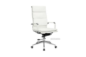 Picture of FRANCES PU High Back Office Chair *White