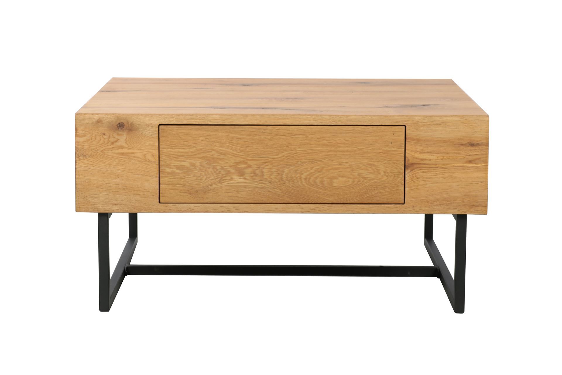 BYBLOS Square Oak Coffee Table (Light Oak Colour)