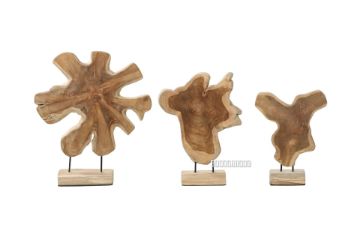 Picture of BARON Solid Teakwood Display Abstract 30 / 40 / 50