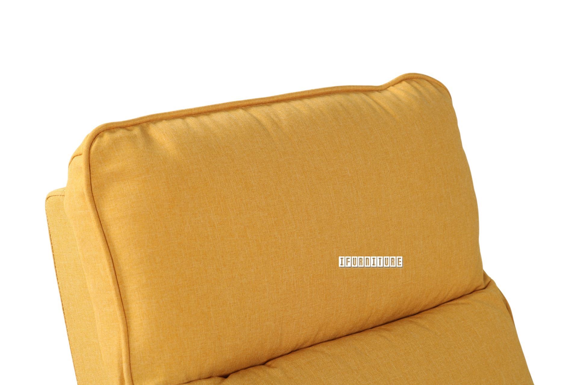 FINLEY Push Back Recliner Chair (Yellow)