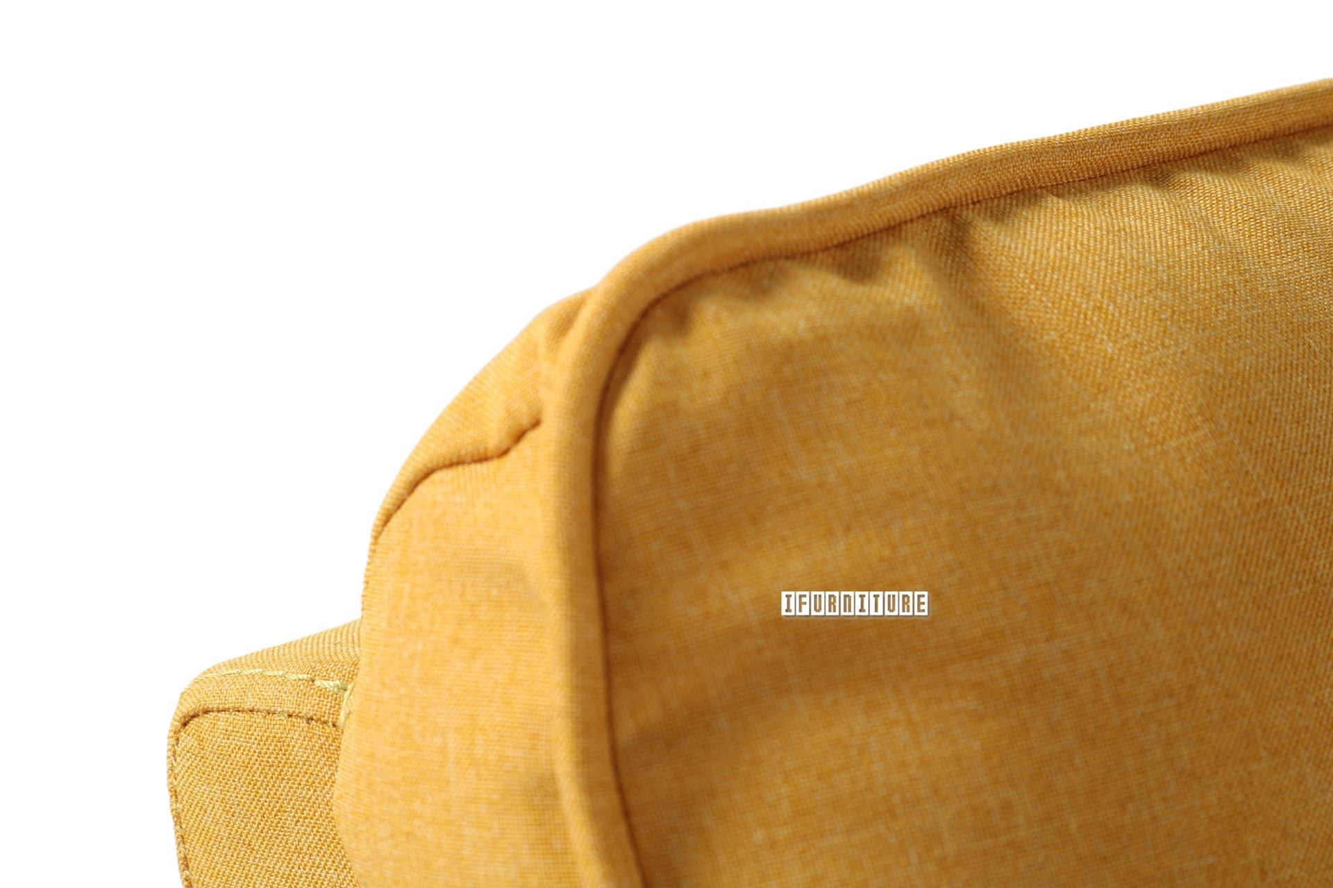 FINLEY Push Back Recliner Chair (Yellow)