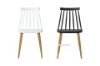 Picture of SKODA Wood Dining Chair *Black / White