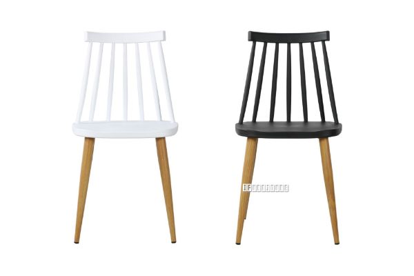 Picture of SKODA Wood Dining Chair *Black / White