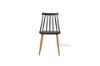 Picture of SKODA Wood Dining Chair *Black / White