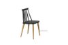 Picture of SKODA Wood Dining Chair *Black / White