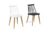 Picture of SKODA Wood Dining Chair *Black / White