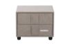 Picture of IBIZA 2-Drawer Fabric Bedside Table (Light Grey)