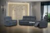 Picture of BREMEN Reclining Fabric Sofa Range in 1R+2RR+3RR (Grey)