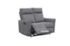 Picture of BREMEN Reclining Fabric Sofa Range in 1R+2RR+3RR (Grey)