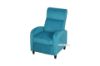 Picture of AMINAH Push Back Reclining Velvet Chair (Blue)