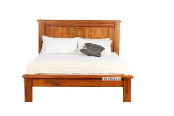 Picture of RIVERWOOD Bed Frame (Rustic Pine) - Queen