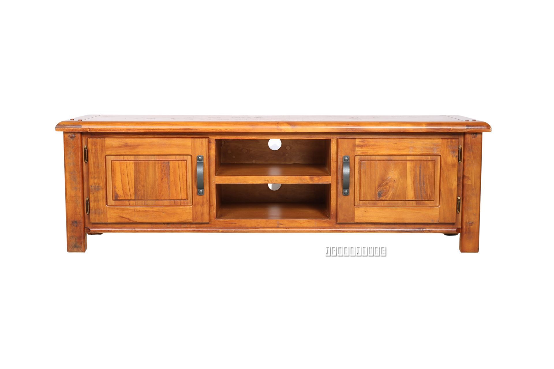 RIVERWOOD 164 2 DR Rustic Pine TV Unit