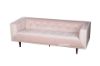 Picture of FLAMINGO 3 Seat Sofa *Milk Pink Velvet
