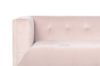 Picture of FLAMINGO 3 Seat Sofa *Milk Pink Velvet