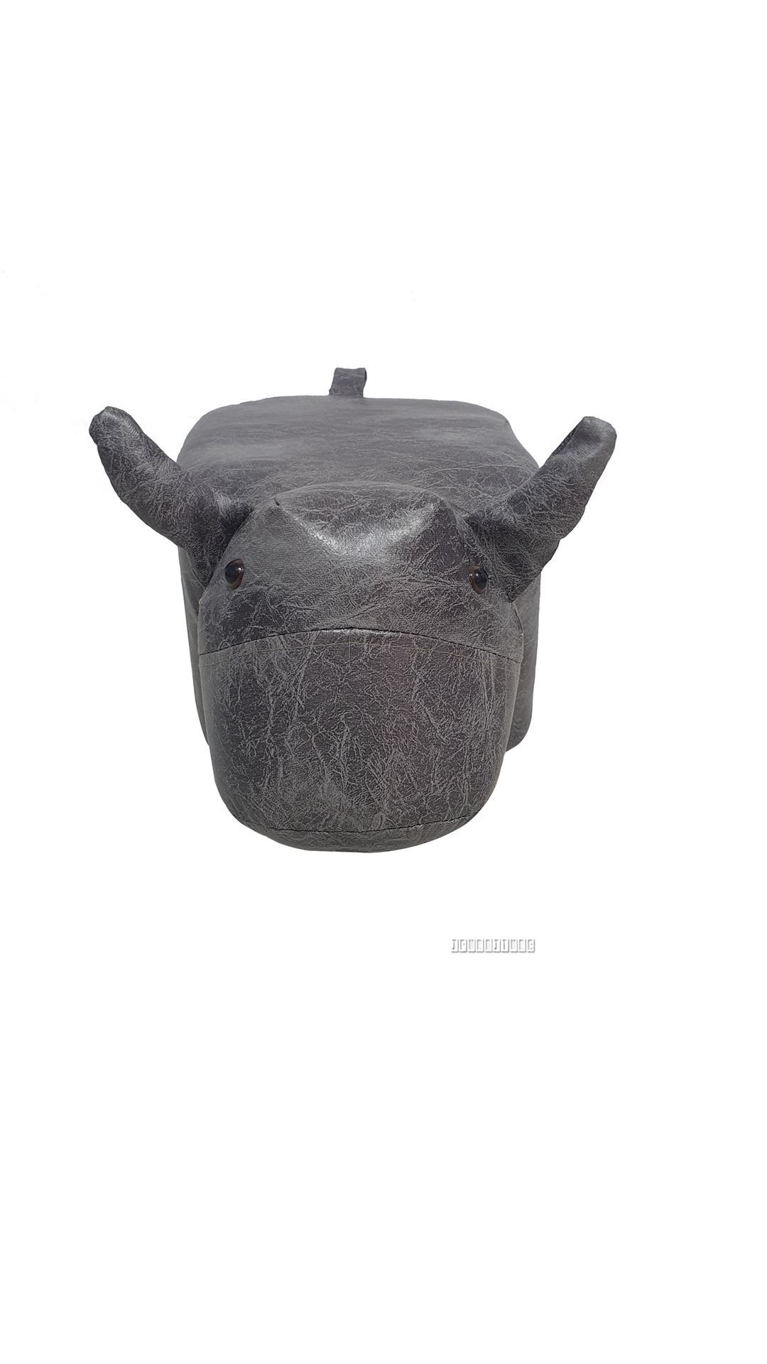 ANIMAL Big Hardwood Ottoman (Buffalo)