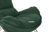 Picture of LOBSTER Fabric Rocking Chair With Footstool *Green