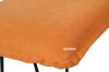 Picture of LOBSTER Fabric Rocking Chair With Footstool (Orange)